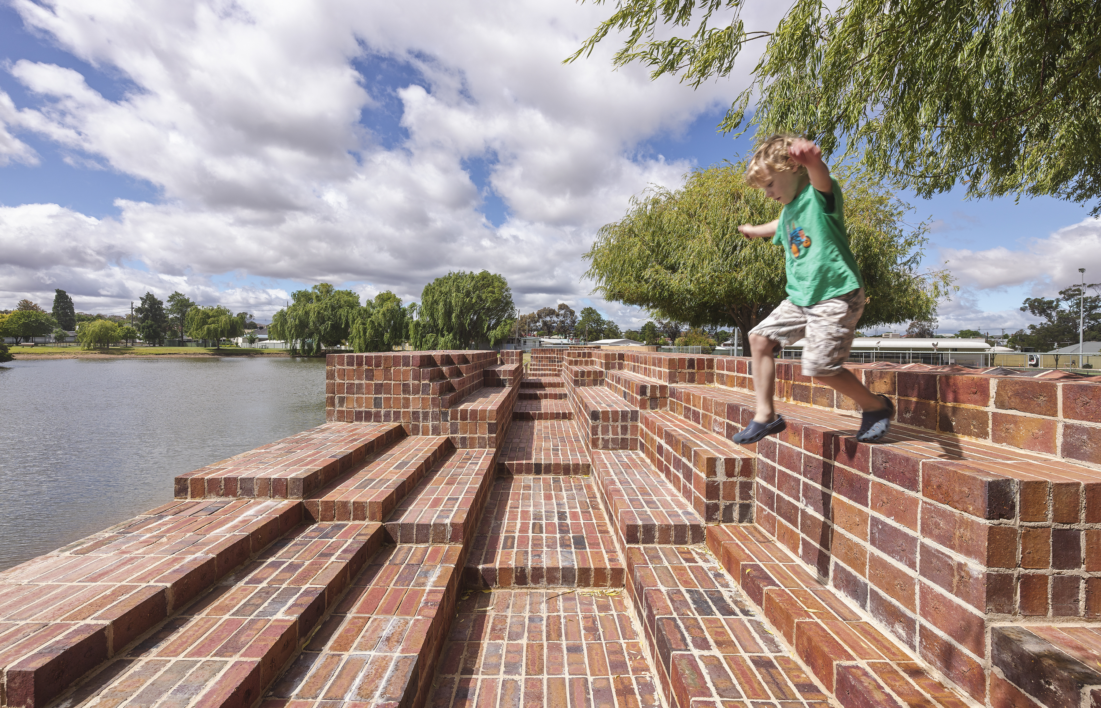  Stawell Steps by Monash Architecture students and Japanese artist Hiroshi Nakao