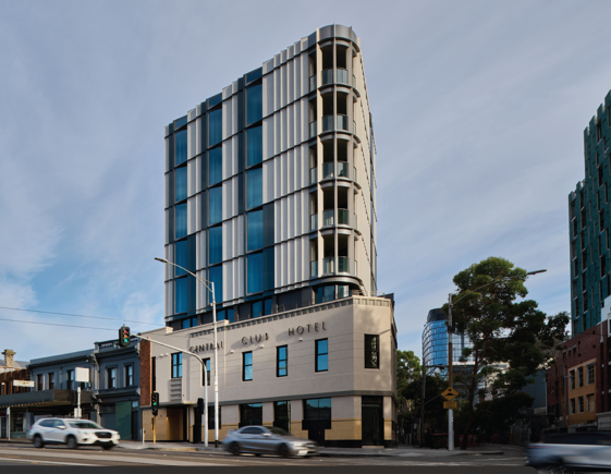ANMF House (Victorian Branch), Melbourne, by Bayley Ward. Traditional land owners: Wurundjeri Woi-wurrung and Bunurong / Boon Wurrung peoples of the Kulin. (Image: Earl Carter)